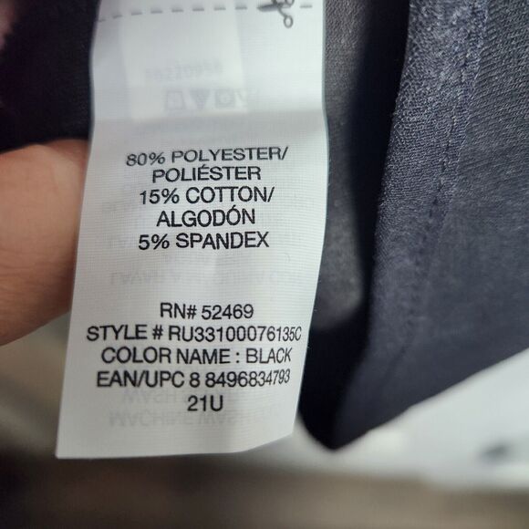 Men's Hooded Jacket Sweatshirt Black Gray Large Russell Fusion NWT - Picture 6 of 8